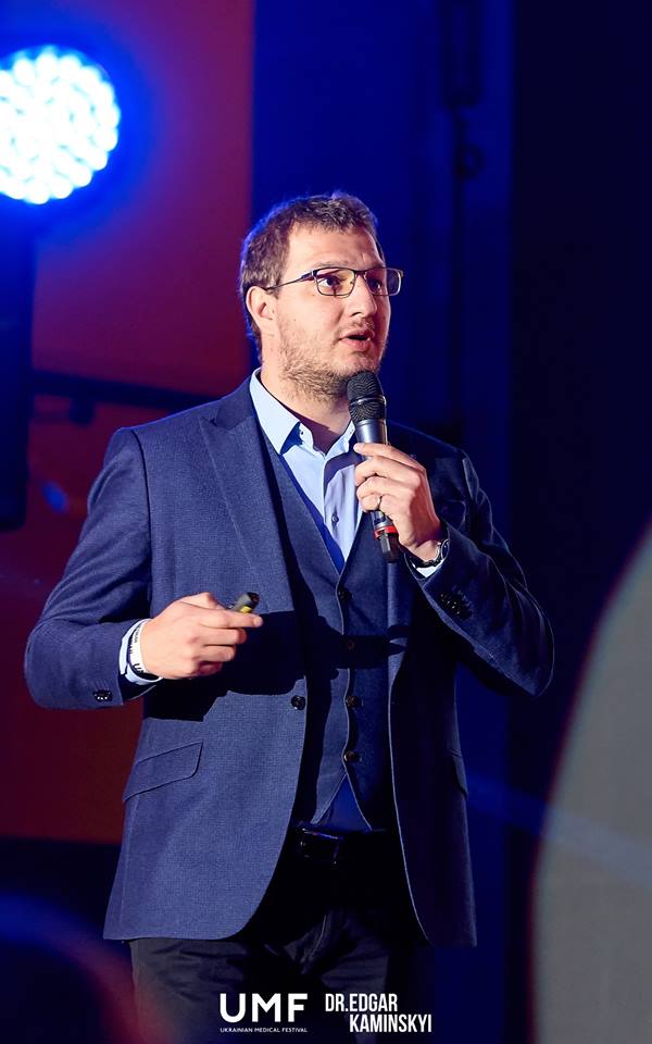 Челюстно-лицевой хирург Дубнов А.В. на Ukrainian Medical Festival
